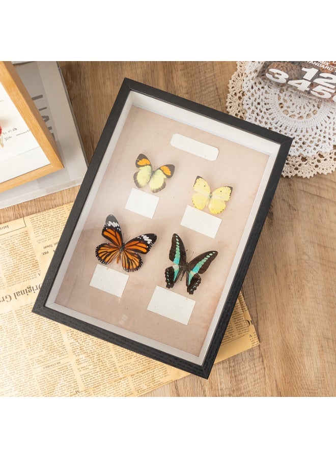 2pcs Shadow Box Frame Display Case, 6x8" Shadow Box Picture Frame, 3D Picture Frame Display Case Deeper 3cm, for Medals, DIY Crafts, Wedding Souvenir (Black 6x8") - Image 5